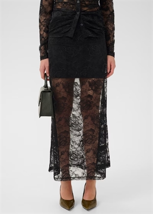 Leala skirt Sort Gestuz 